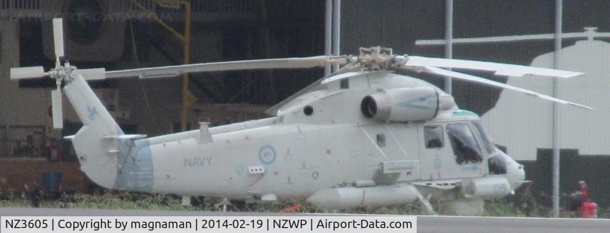 NZ3605, Kaman SH-2G(NZ) Super Seasprite C/N NZ05, Long shot cropped of one of two sea sprites at Whenuapai today. Other could not make clear enough photo.