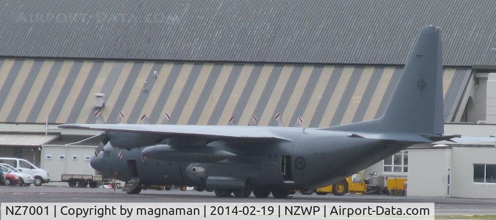 NZ7001, 1965 Lockheed C-130H Hercules C/N 382-4052, At home base today.