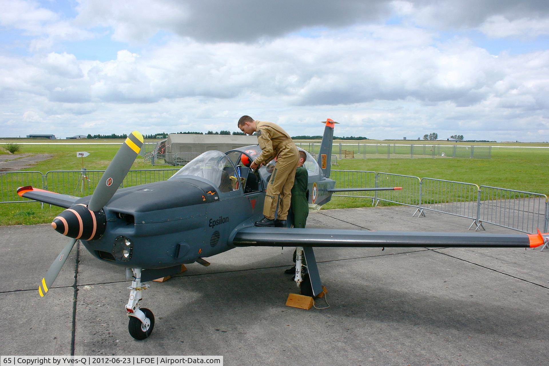 65, Socata TB-30 Epsilon C/N 65, Socata TB-30 Epsilon (315-WH), Evreux-Fauville Air Base 105 (LFOE) open day 2012