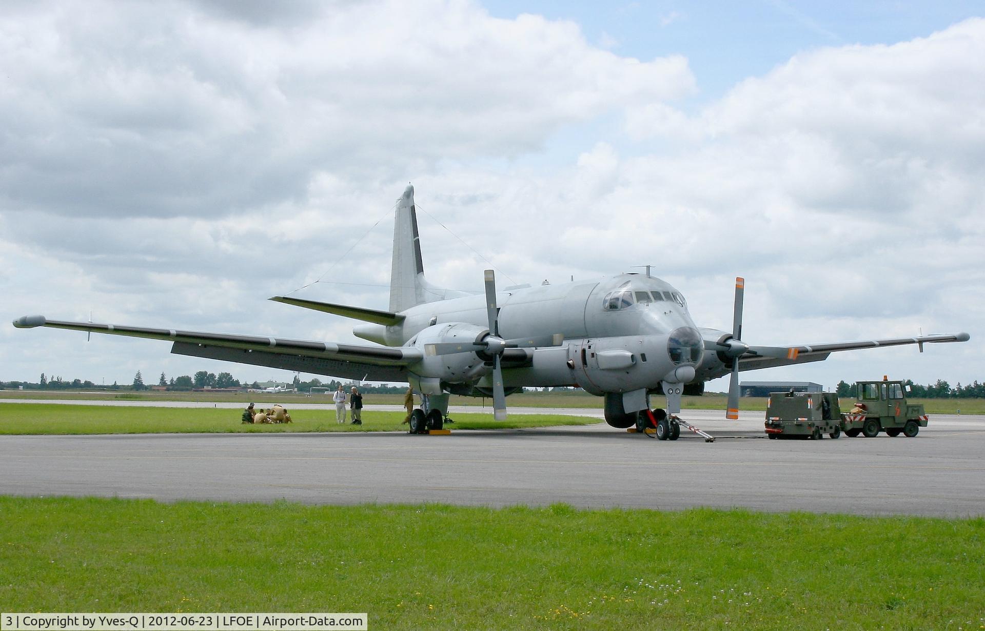 3, Dassault ATL-2 Atlantique 2 C/N 3, French Navy Dassault Breguet Atlantique II (ATL2), Static display, Evreux Air Base 105 (LFOE) open day 2012