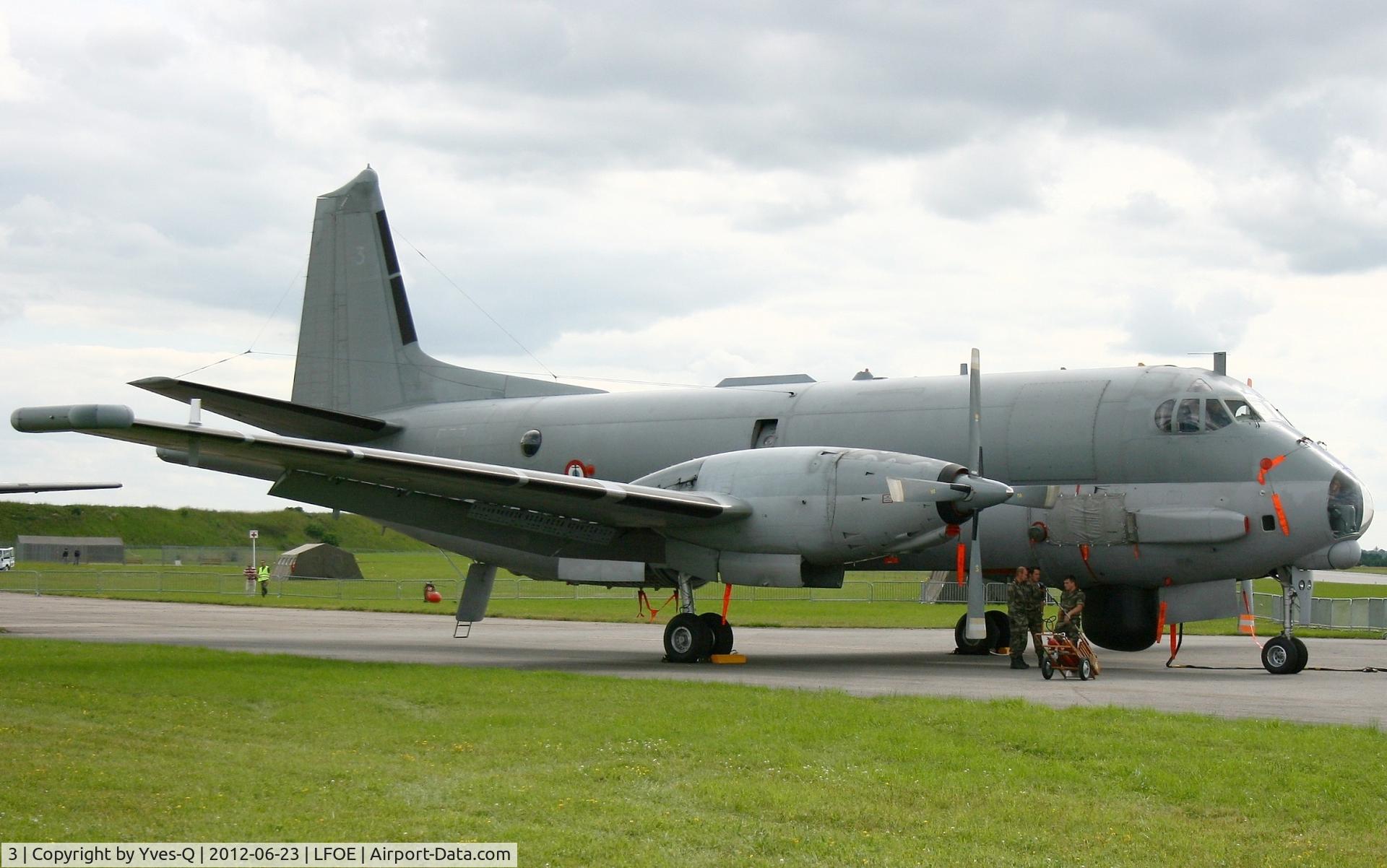 3, Dassault ATL-2 Atlantique 2 C/N 3, French Naval Aviation Dassault ATL-2 Atlantique 2, Solo display, Evreux-Fauville Air Base 105 (LFOE) open day 2012