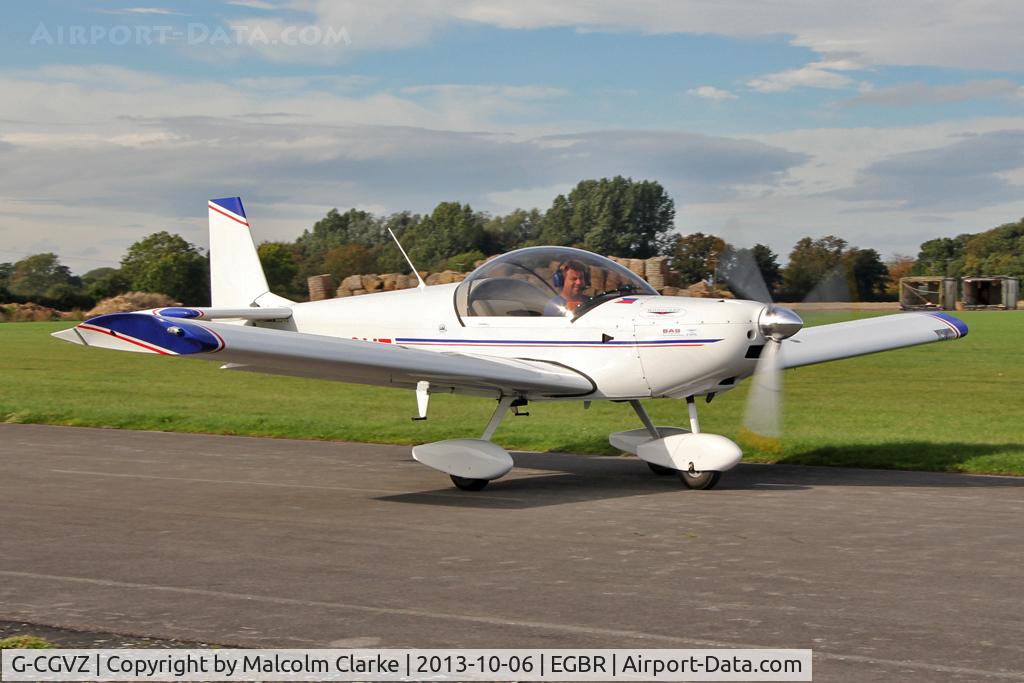 G-CGVZ, 2011 Zenair CH-601 XL C/N LAA 162B-14990, Zenair CH 601XL at The Real Aeroplane Club's Pre-Hibernation Fly-In, Breighton Airfield, October 2013.