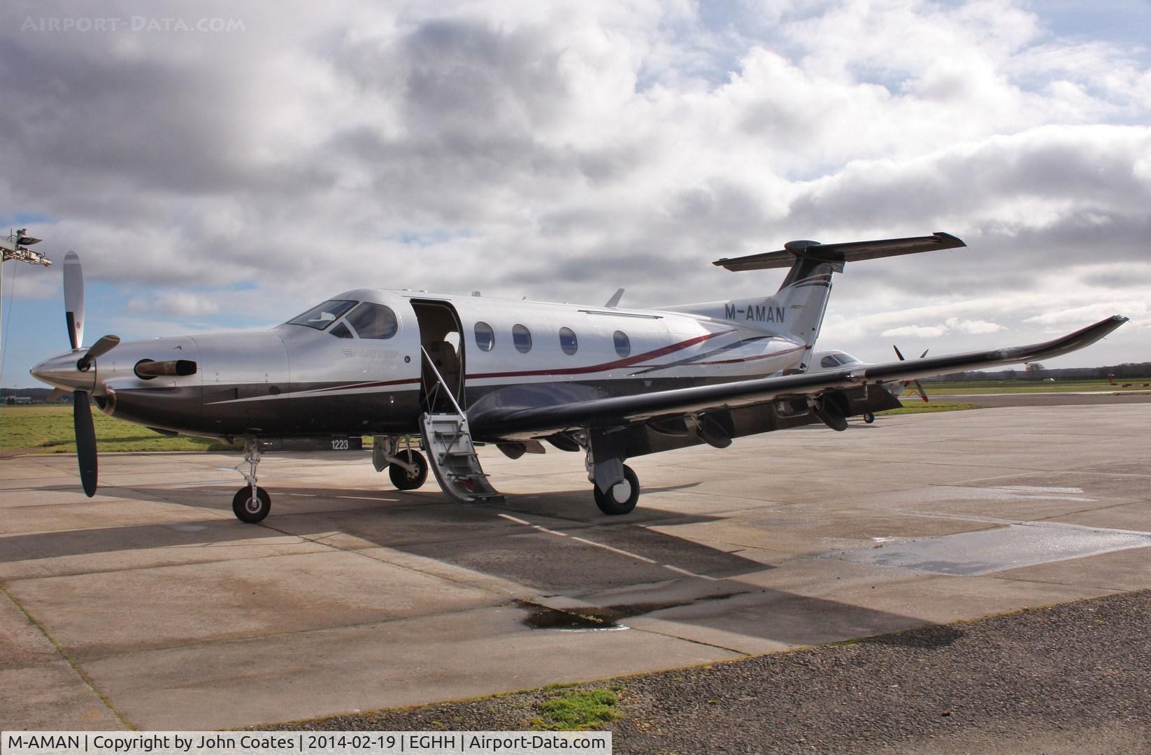 M-AMAN, 2010 Pilatus PC-12/47E C/N 1223, At Pilatus Centre