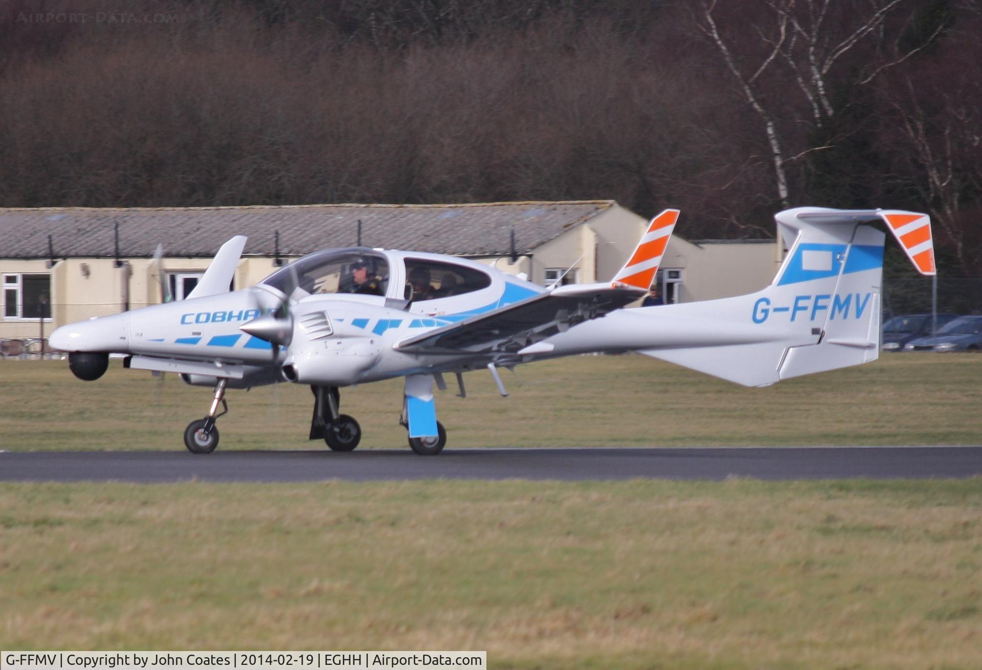 G-FFMV, 2013 Diamond DA-42NG Twin Star C/N 42.MN029, Departing Cobham