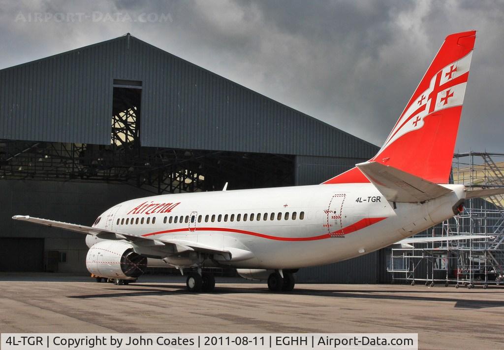 4L-TGR, 1990 Boeing 737-59D C/N 24694, At European minus engines