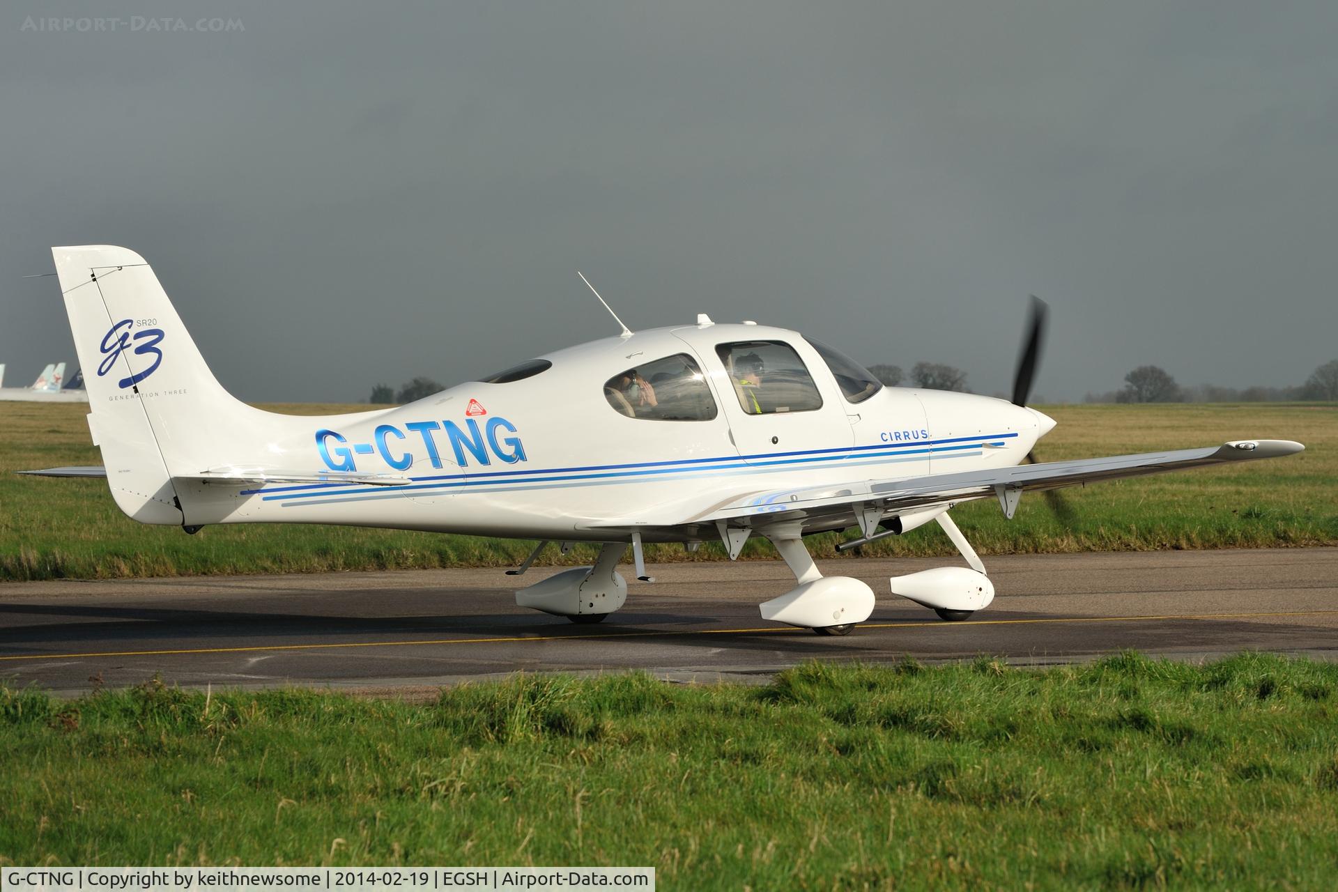 G-CTNG, 2008 Cirrus SR20 C/N 2012, Nice visitor !