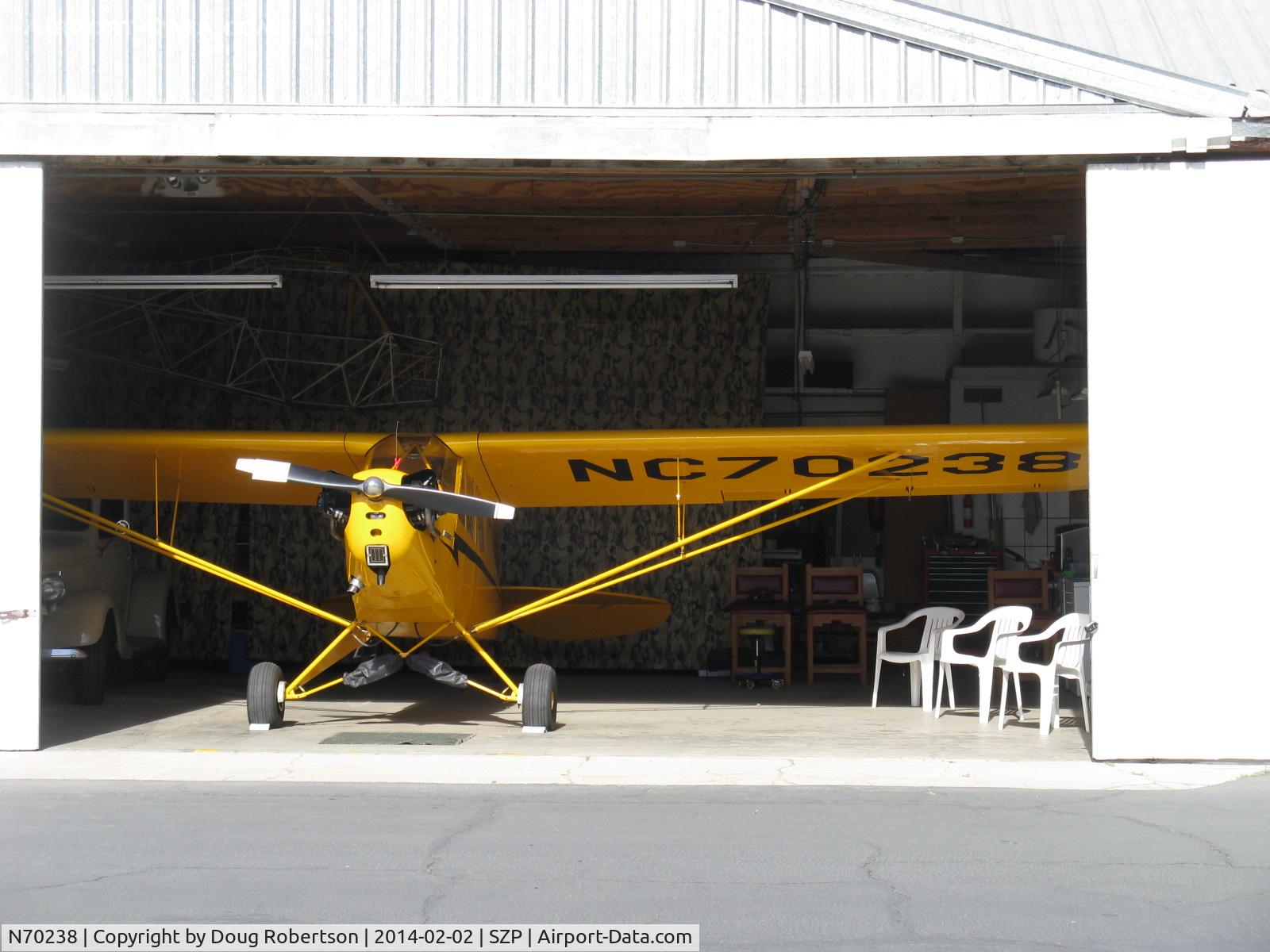 N70238, 1946 Piper J3C-65 Cub C/N 17214, 1946 Piper J3C-65 CUB, Continental C85 85 Hp upgrade