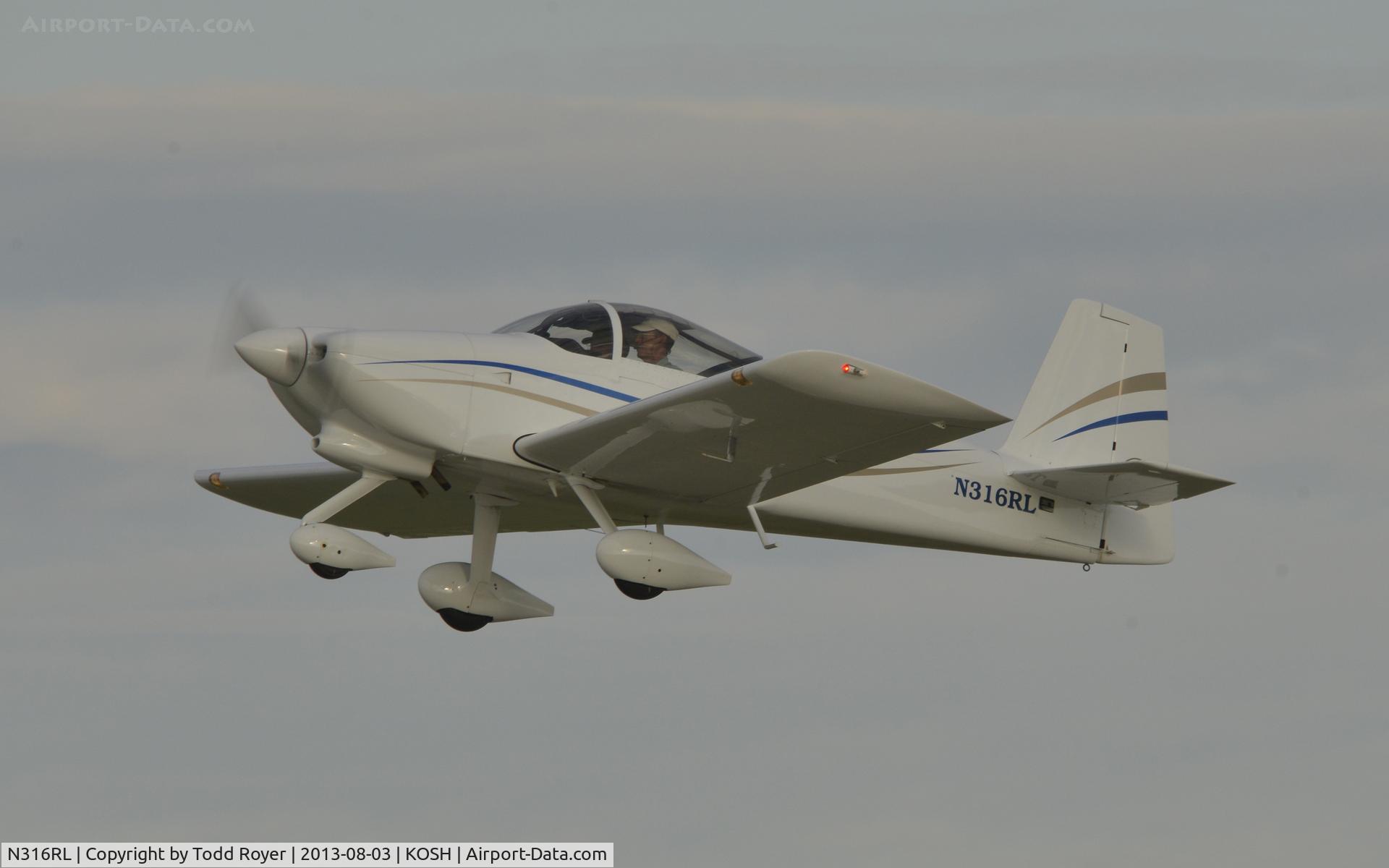 N316RL, 2005 Vans RV-6A C/N 25826, Airventure 2013