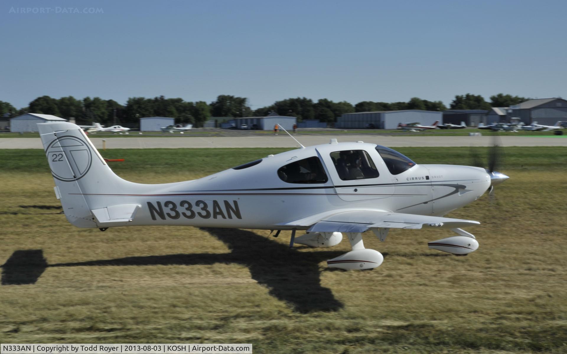 N333AN, Cirrus SR22T C/N 0055, Airventure 2013