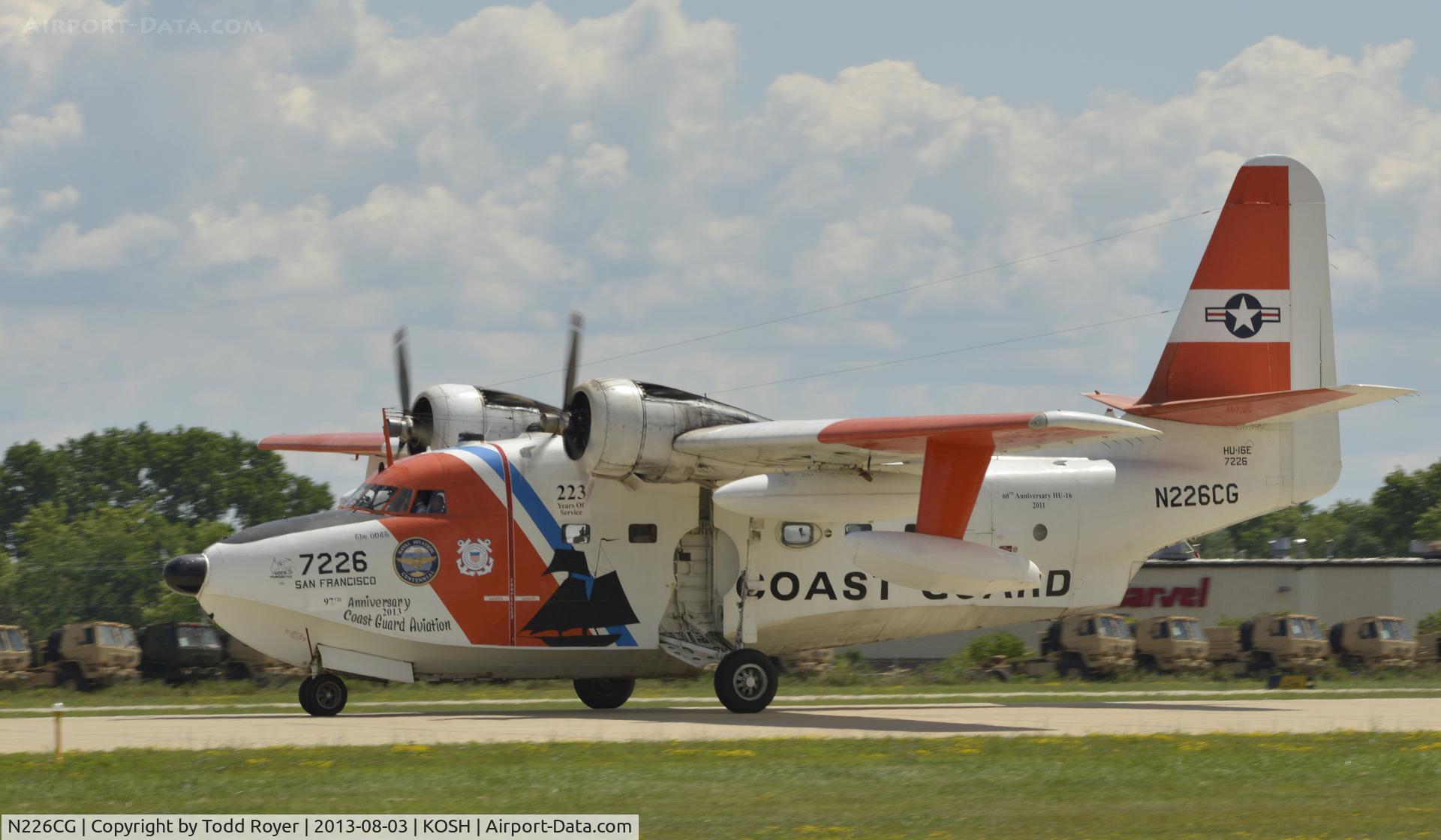 N226CG, 1953 Grumman UF-1G (HU-16B) Albatross C/N G-307, Airventure 2013