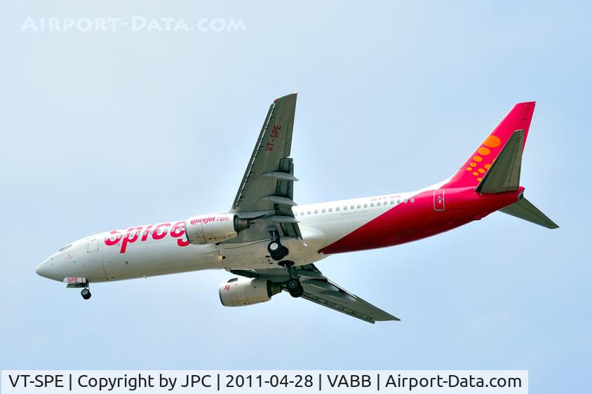 VT-SPE, 2000 Boeing 737-86N C/N 28621, At Spicejet, at the time