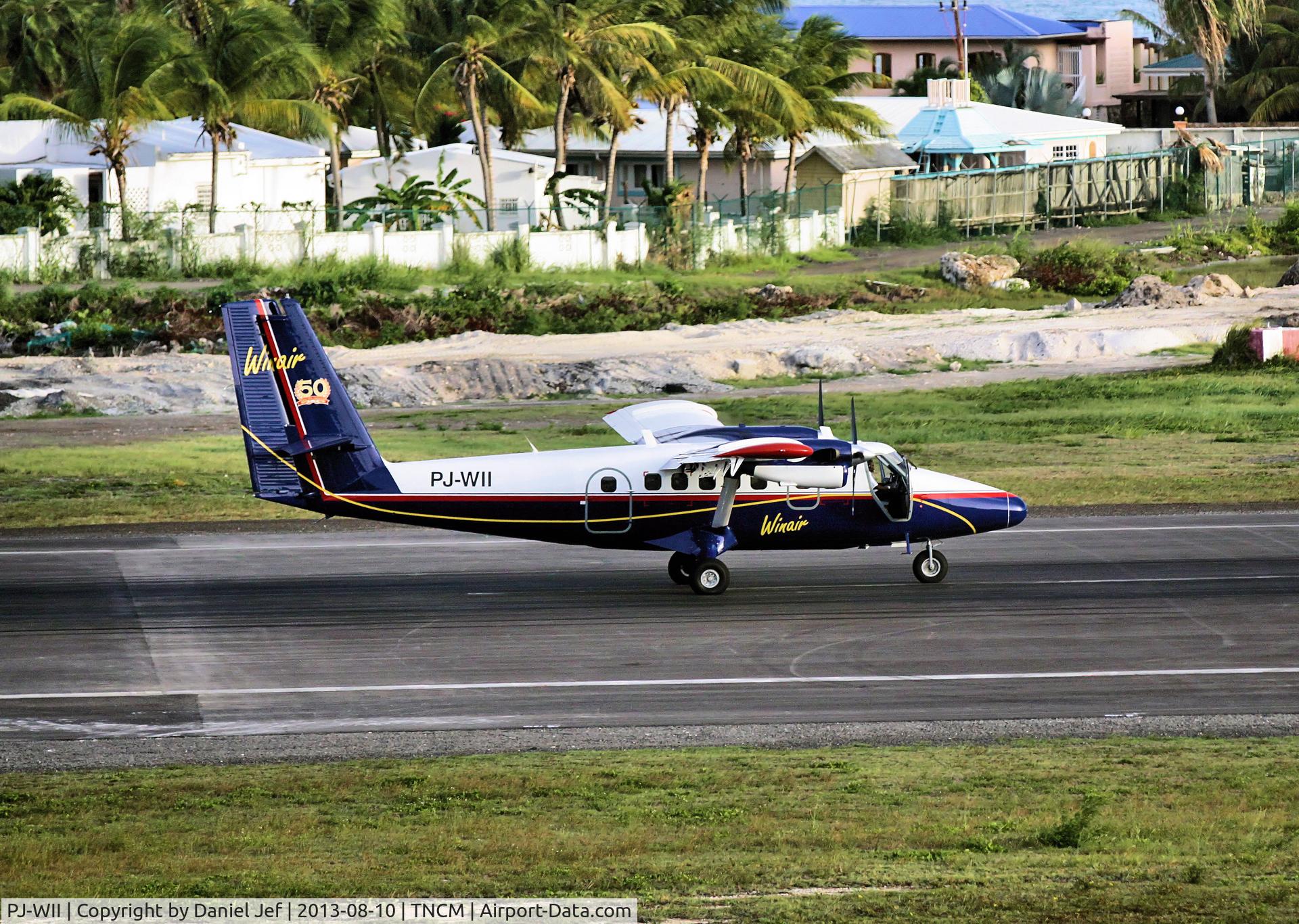 PJ-WII, 1980 De Havilland Canada DHC-6-310 Twin Otter C/N 682, PJ-WII