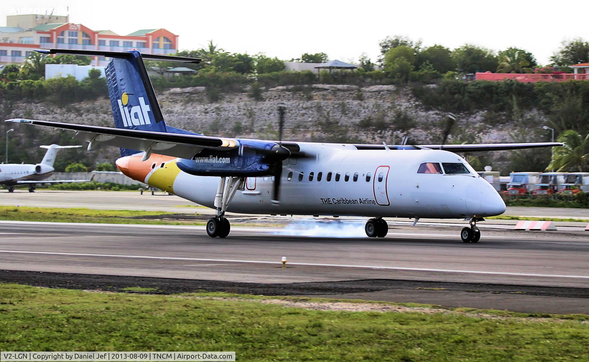 V2-LGN, 1990 De Havilland Canada DHC-8-311 Dash 8 C/N 230, V2-LGN