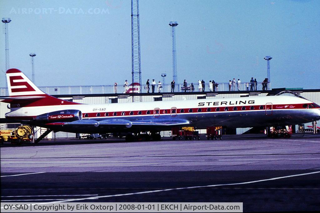 OY-SAD, 1971 Aerospatiale SE-210 Super Caravelle 12 C/N 272, OY-SAD in CPH