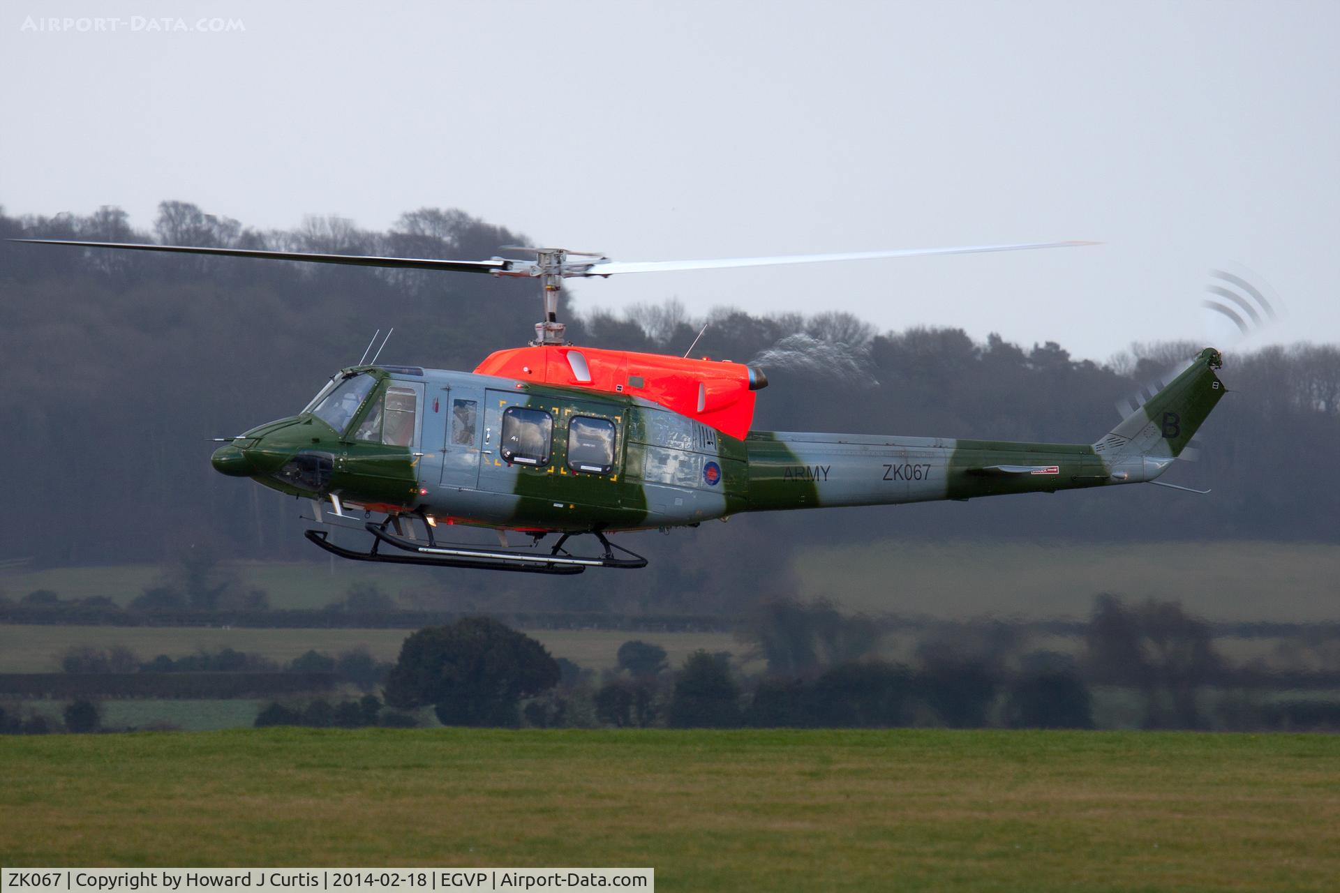 ZK067, 1977 Bell 212 AH3 C/N 30835, JHC/7 Reg't