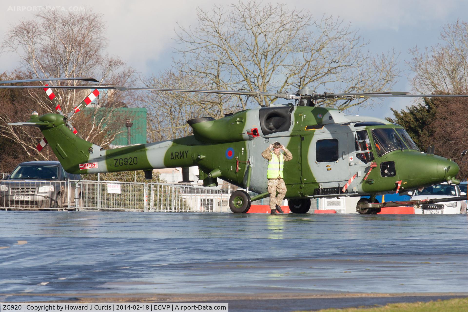 ZG920, Westland Lynx AH.9A C/N 359, Possibly operated by 667 Squadron.