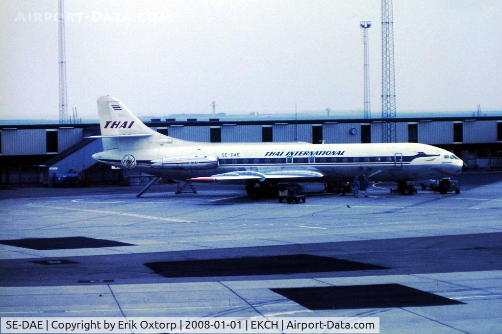 SE-DAE, 1960 Sud Aviation SE-210 Caravelle III C/N 056, SE-DAE in CPH prior delivery to Thai