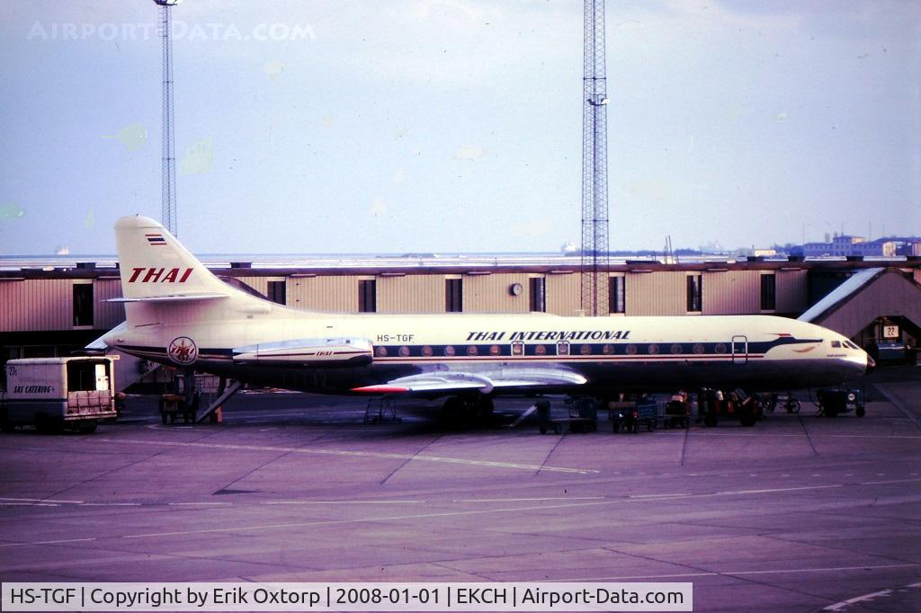 HS-TGF, 1960 Sud Aviation SE-210 Caravelle III C/N 056, HS-TGF in CPH
