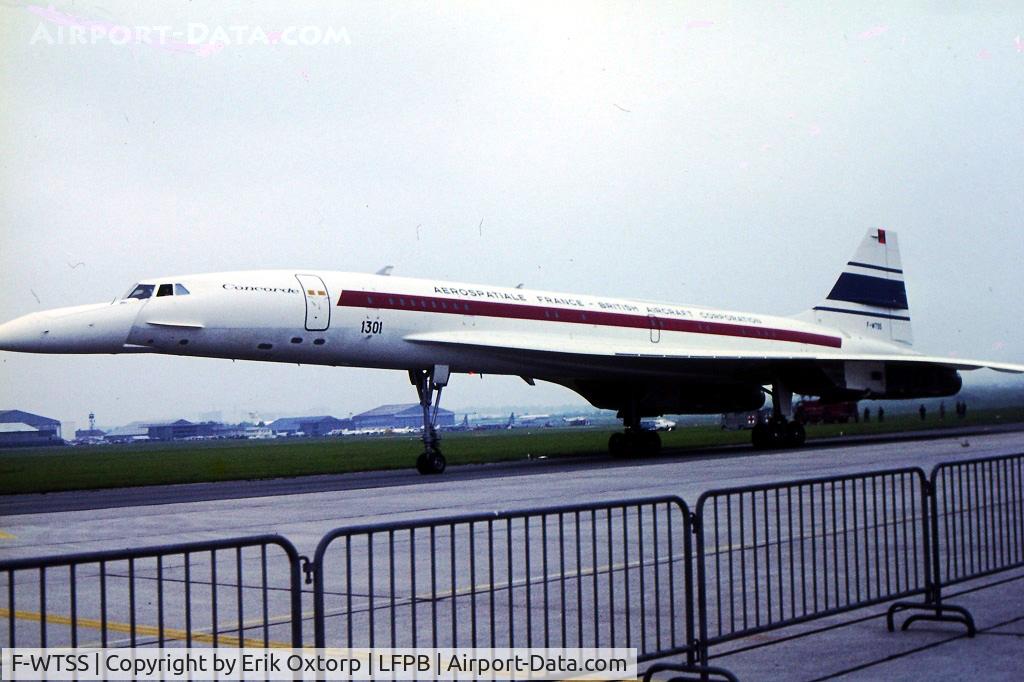 F-WTSS, 1968 Aerospatiale-BAC Concorde Prototype C/N 001, F-WTSS at the 1971 Paris Air show