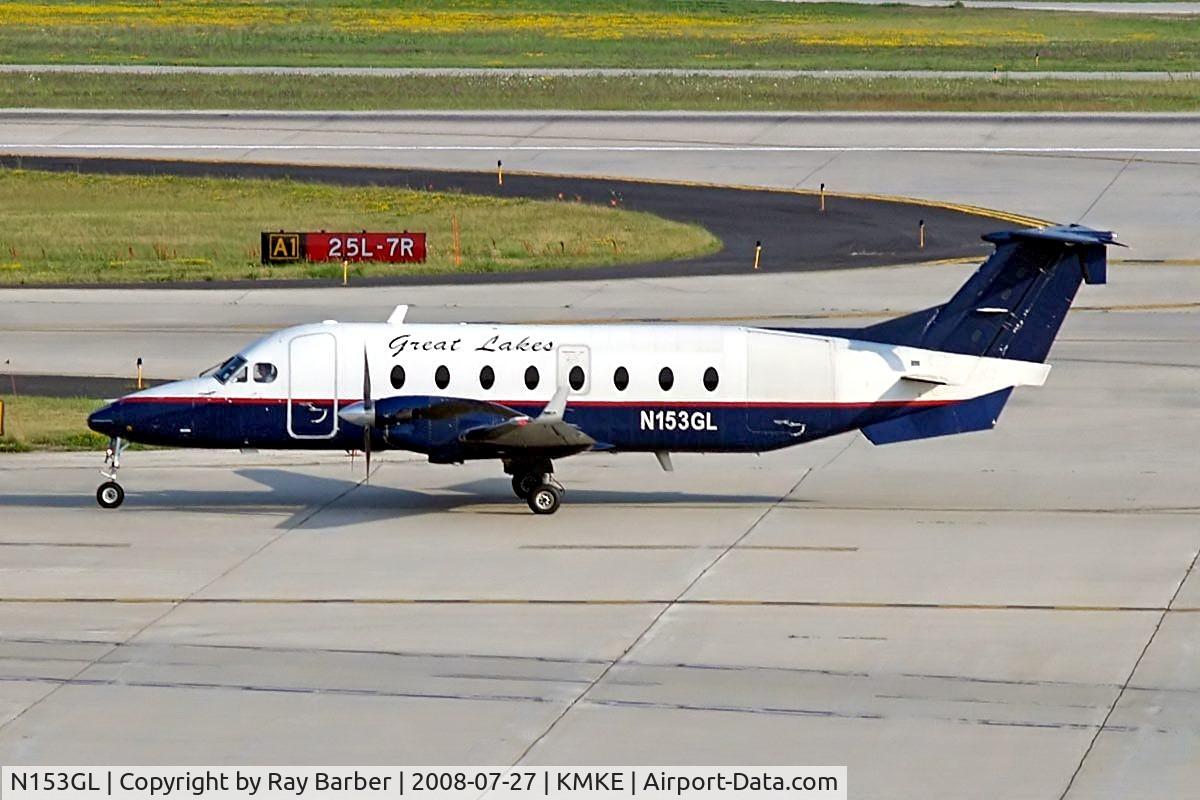 N153GL, 1995 Beech 1900D C/N UE-153, Beech 1900D [UE-153] (Great Lakes Airlines) Milwaukee~N 27/07/2008