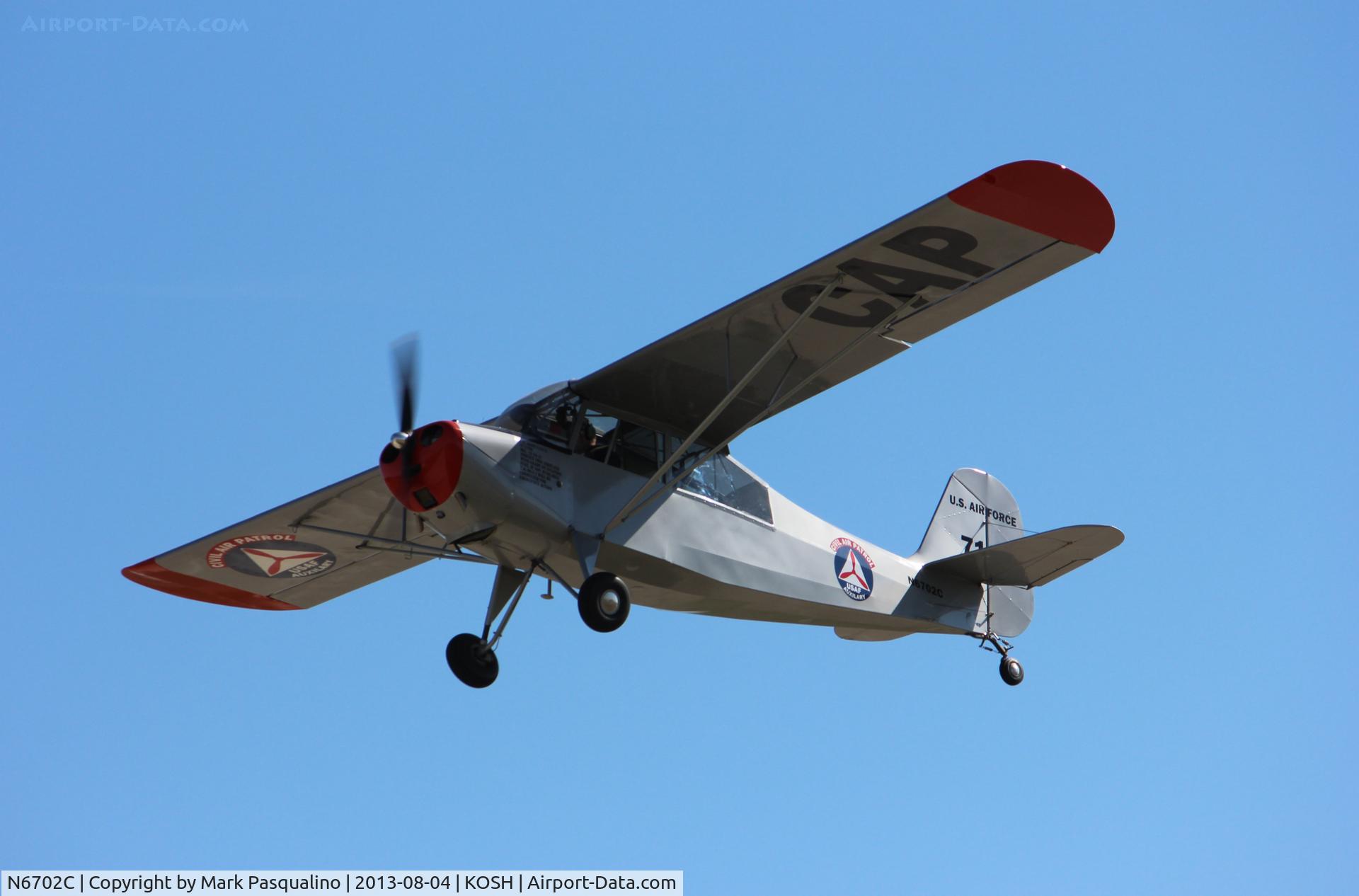 N6702C, Aeronca 7BCM C/N 7BCM488, Aeronca L-16