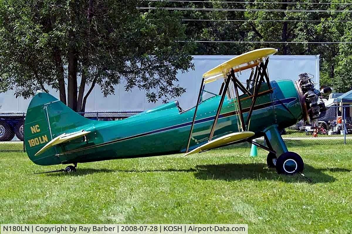 N180LN, 1941 Waco UPF-7 C/N 5599, Waco UPF-7 [5599] Oshkosh-Wittman Regional~N 28/07/2008