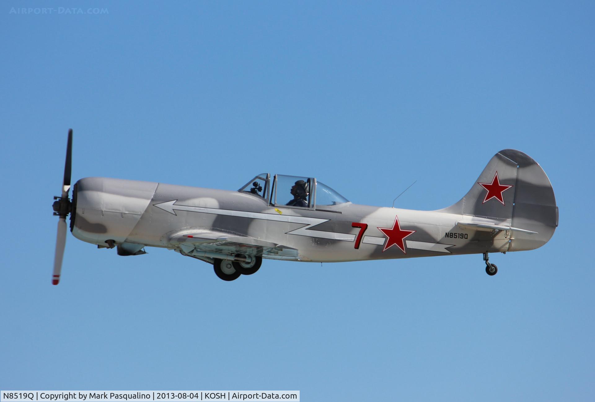 N8519Q, Yakovlev Yak-50 C/N 842707, YAK-50