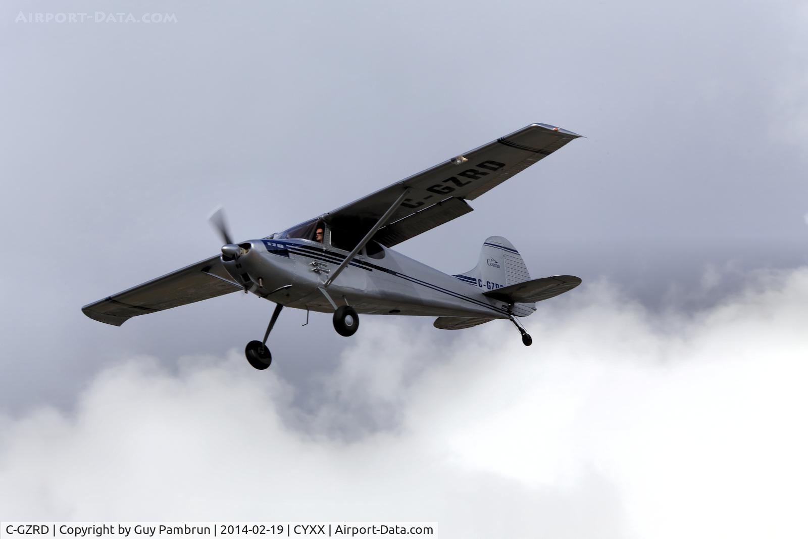 C-GZRD, 1953 Cessna 170B C/N 25597, Landing
