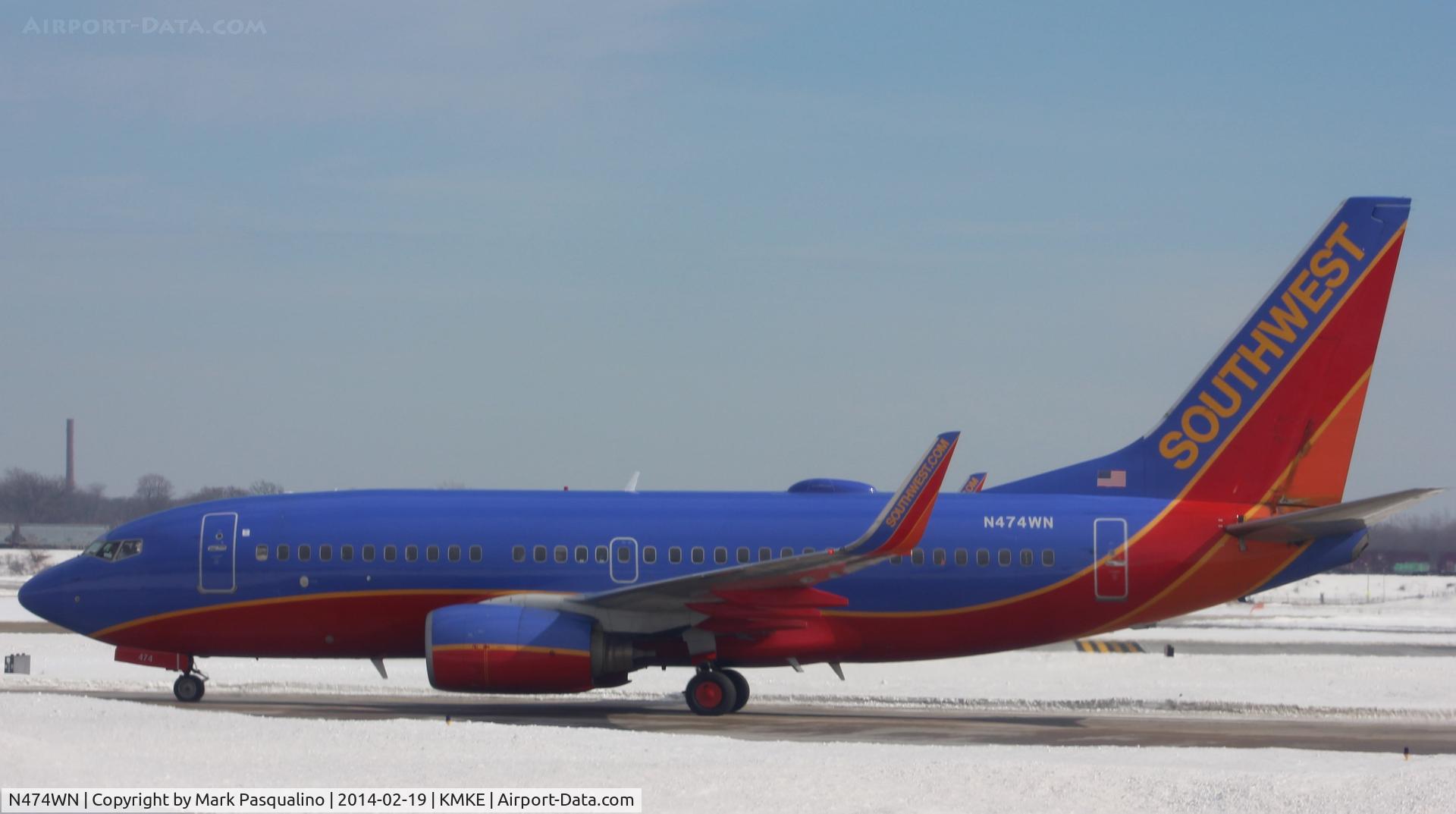 N474WN, 2004 Boeing 737-7H4 C/N 33861, Boeing 737-700