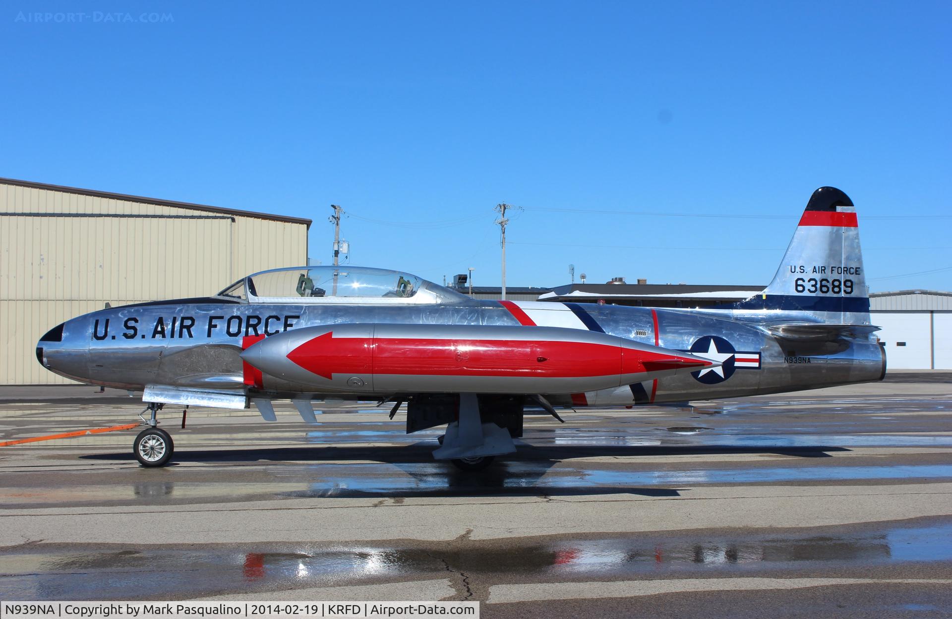 N939NA, 1956 Lockheed T-33A Shooting Star C/N 56-3689, Lockheed T-33A