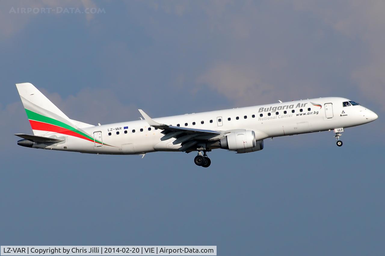 LZ-VAR, 2012 Embraer 190AR (ERJ-190-100IGW) C/N 19000496, Bulgaria Air