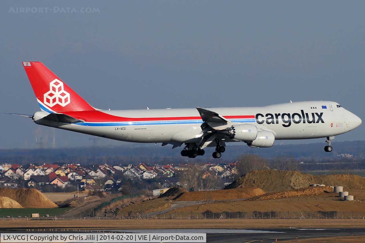 LX-VCG, 2012 Boeing 747-8R7F C/N 35812, Cargolux