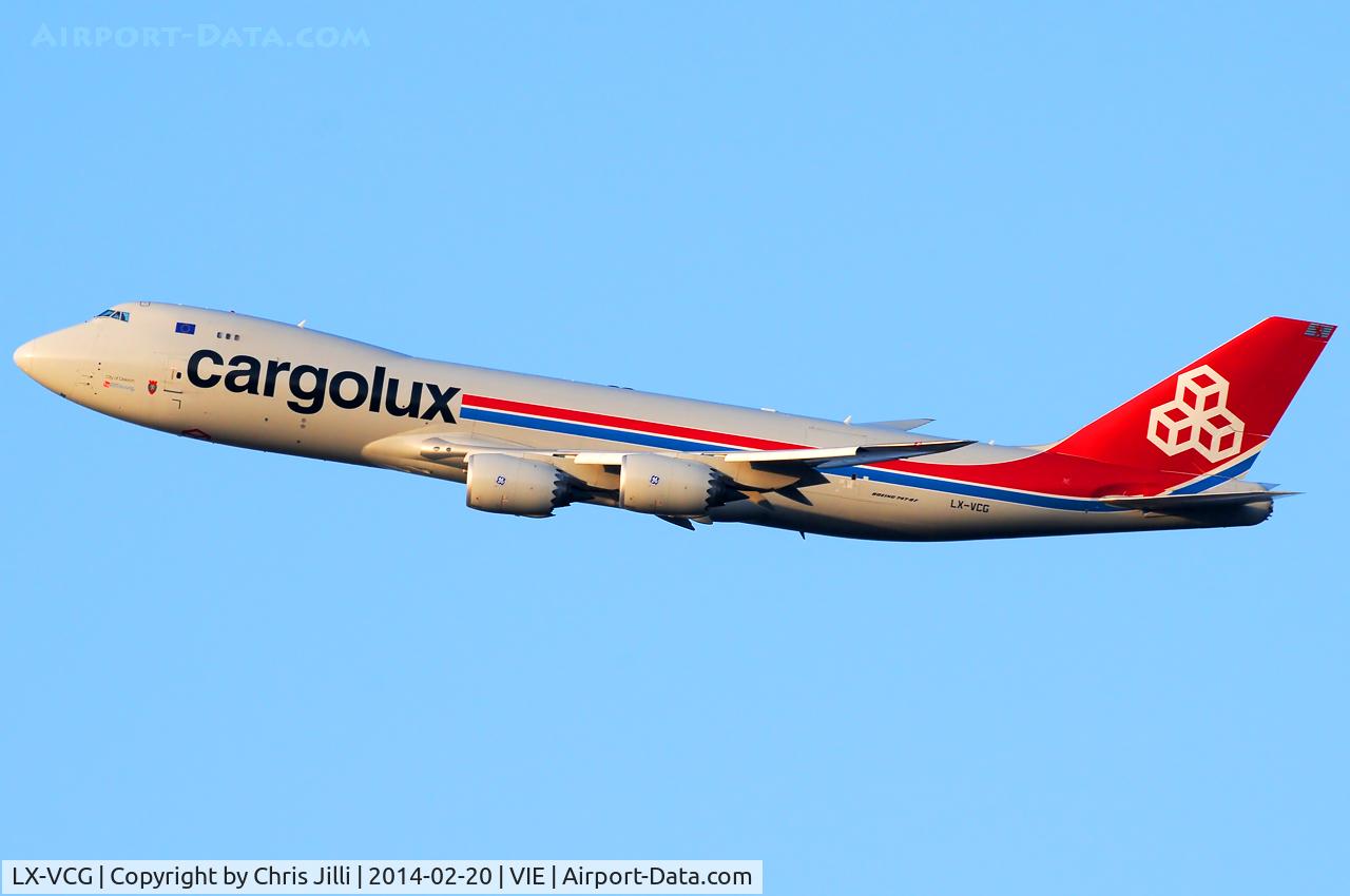 LX-VCG, 2012 Boeing 747-8R7F C/N 35812, Cargolux