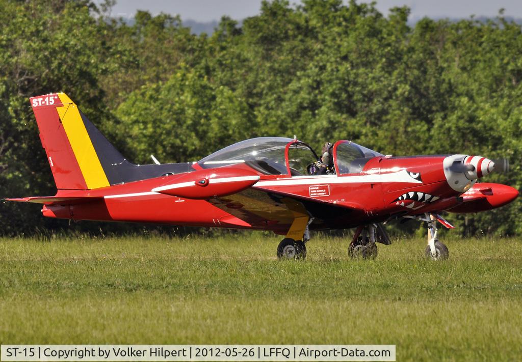 ST-15, SIAI-Marchetti SF-260M+ C/N 10-15, at lffq