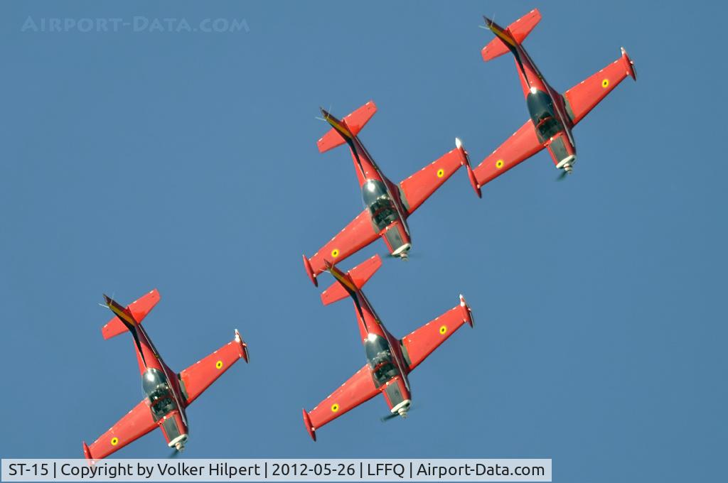 ST-15, SIAI-Marchetti SF-260M+ C/N 10-15, at lffq