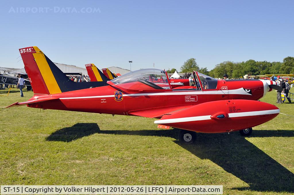 ST-15, SIAI-Marchetti SF-260M+ C/N 10-15, at lffq