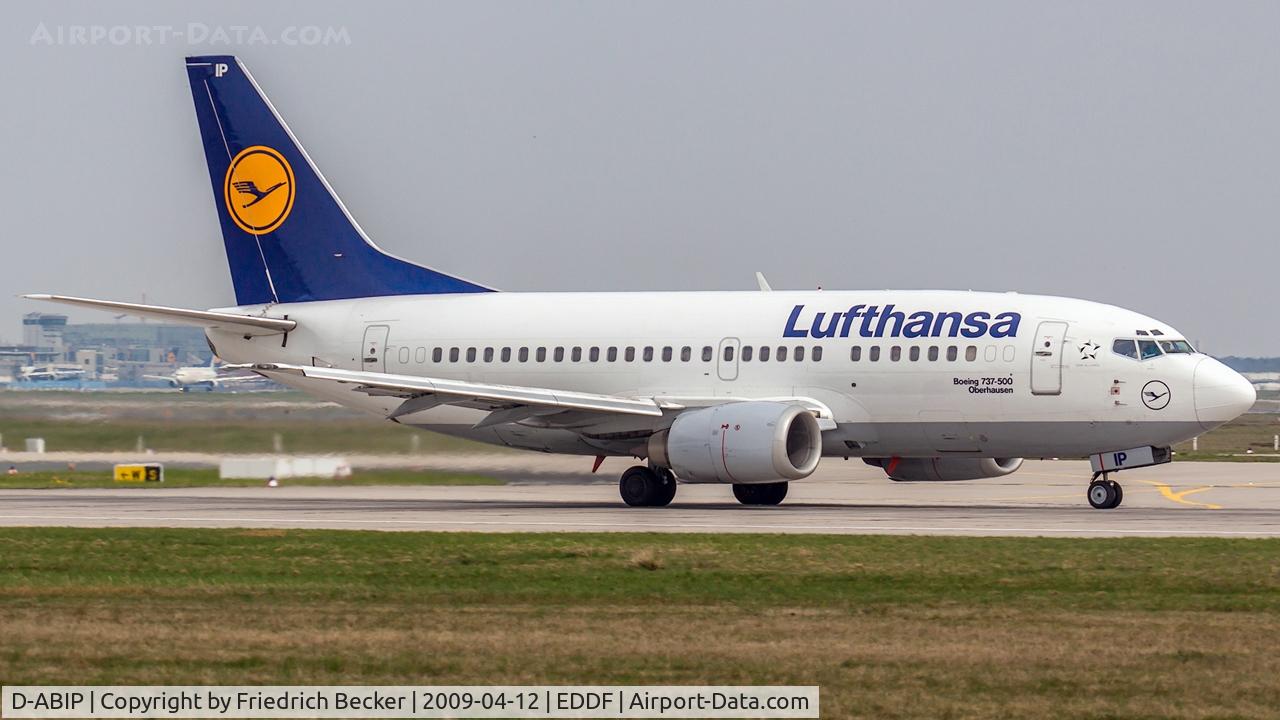 D-ABIP, 1991 Boeing 737-530 C/N 24940, departure via RW18W