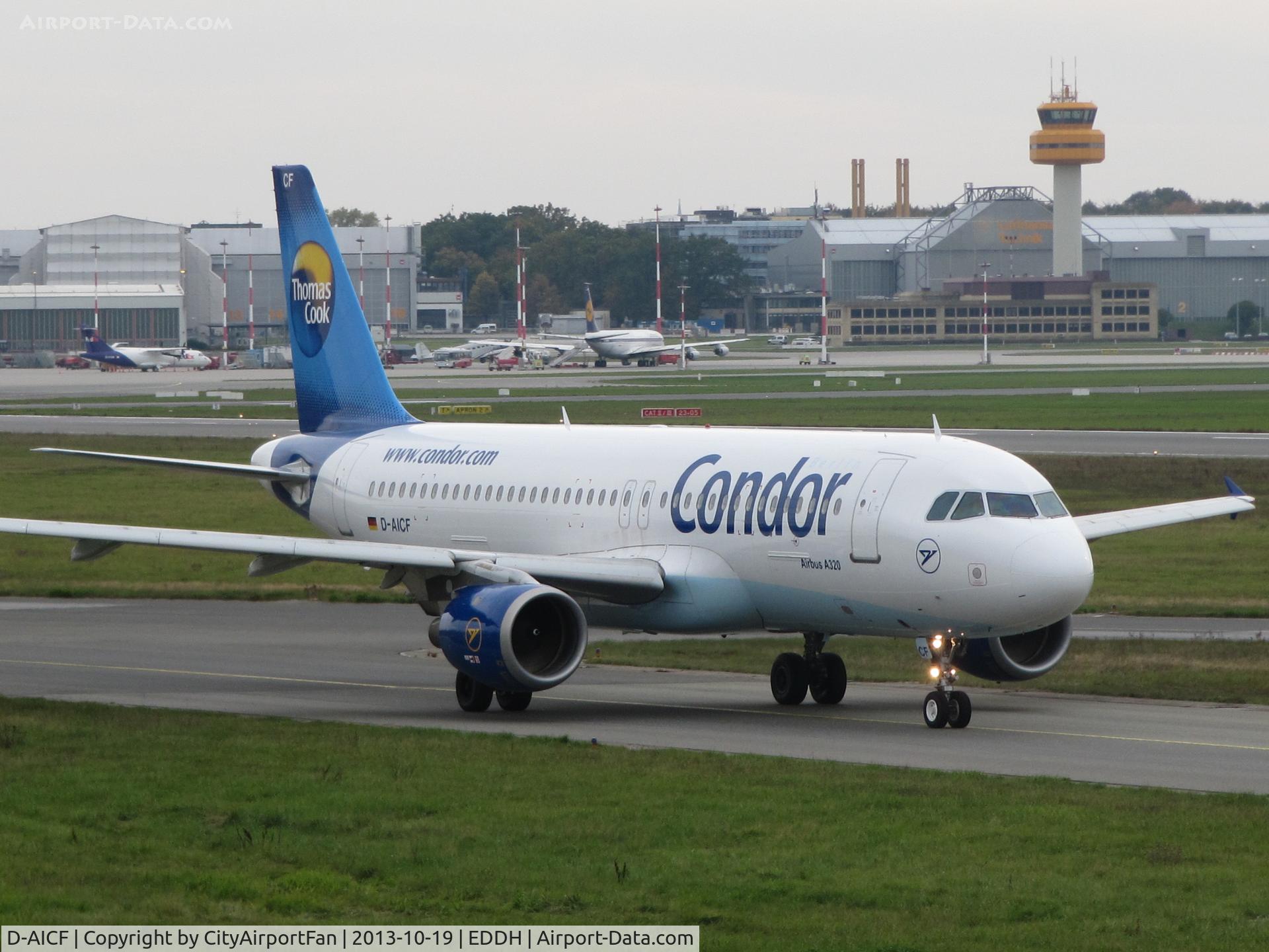 D-AICF, 1998 Airbus A320-212 C/N 0905, Condor Flugdienst (CFG)