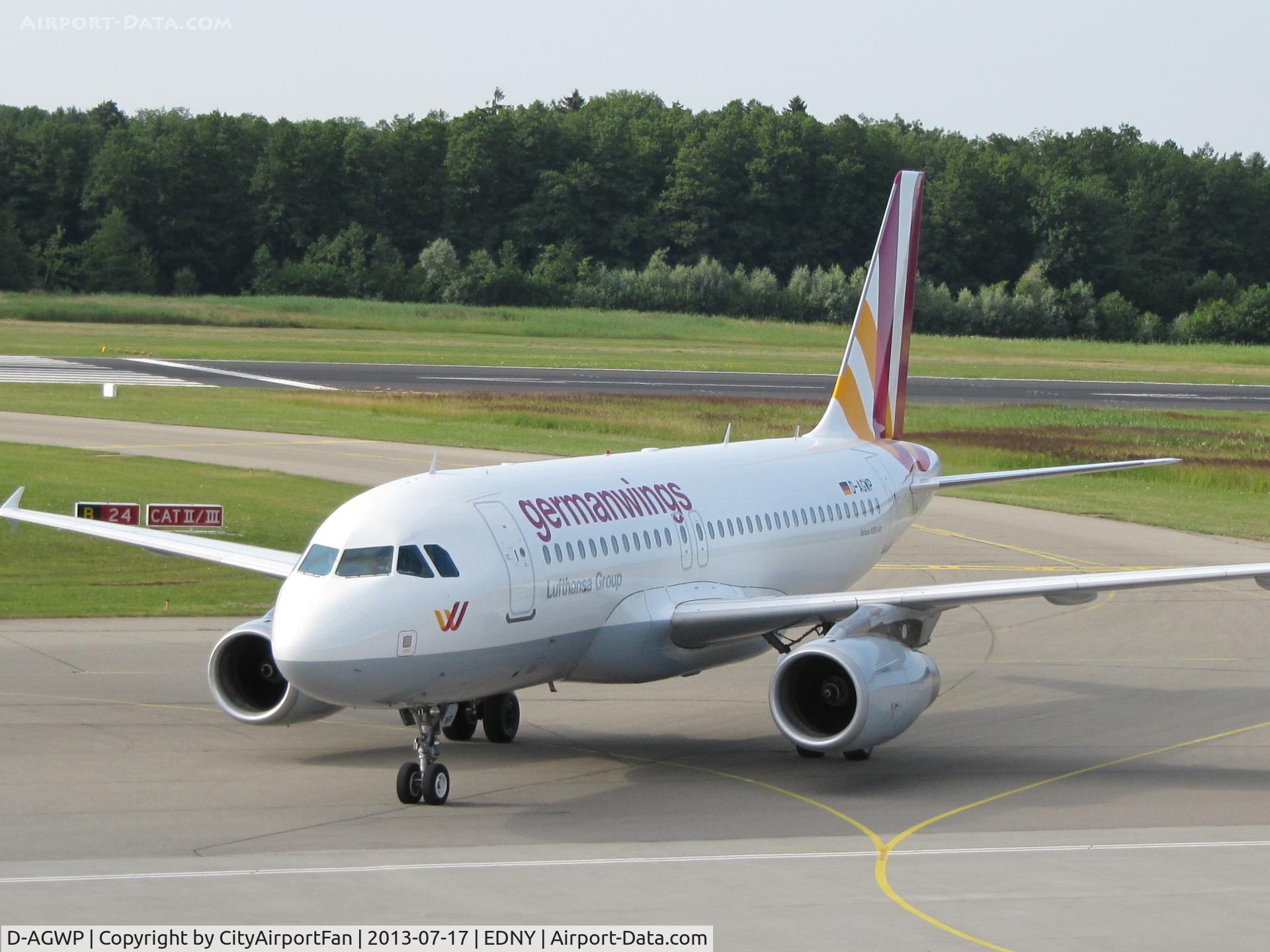 D-AGWP, 2010 Airbus A319-132 C/N 4227, Germanwings (GWI)