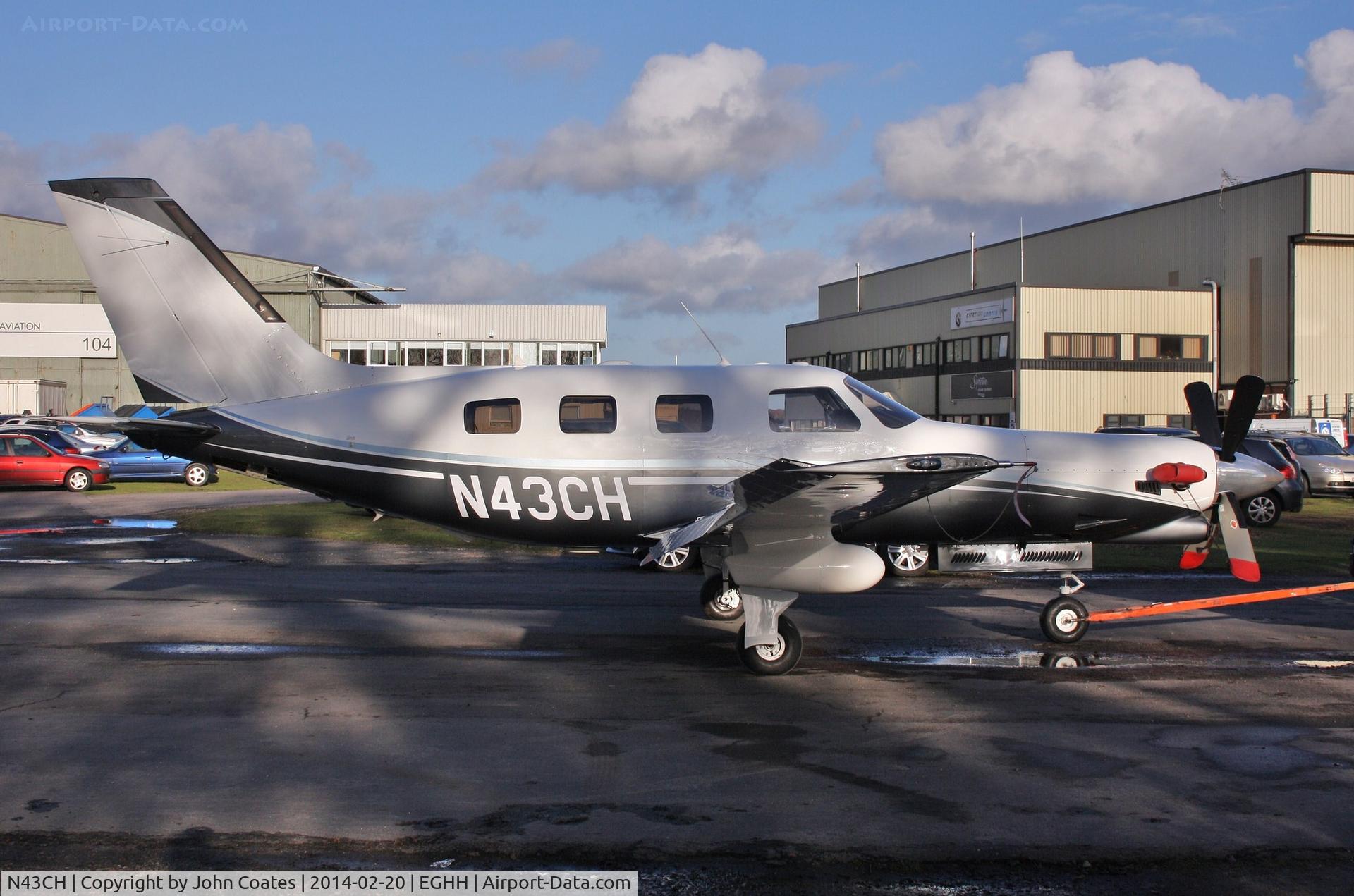 N43CH, 1994 Piper PA-46-350P Malibu Mirage C/N 4622176, Just repainted