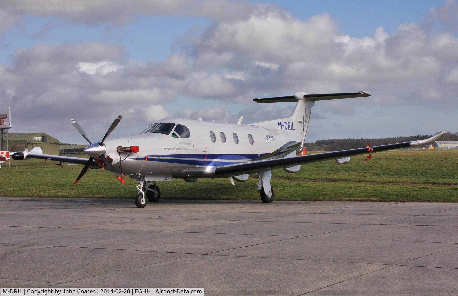 M-DRIL, 2013 Pilatus PC-12/47E C/N 1422, At Pilatus Centre