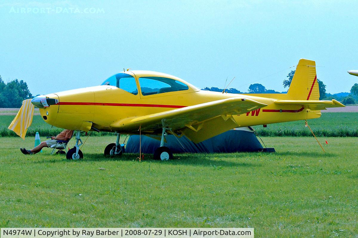 N4974W, Ryan Navion C/N NAV-4-1322, North American Navion [NAV-4-1322] Oshkosh-Wittman Regional~N 29/07/2008