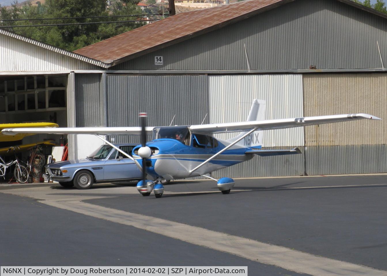 N6NX, 1961 Cessna 182D Skylane C/N 18253173, 1961 Cessna 182D SKYLANE, Continental O-470-S 230 Hp, taxi