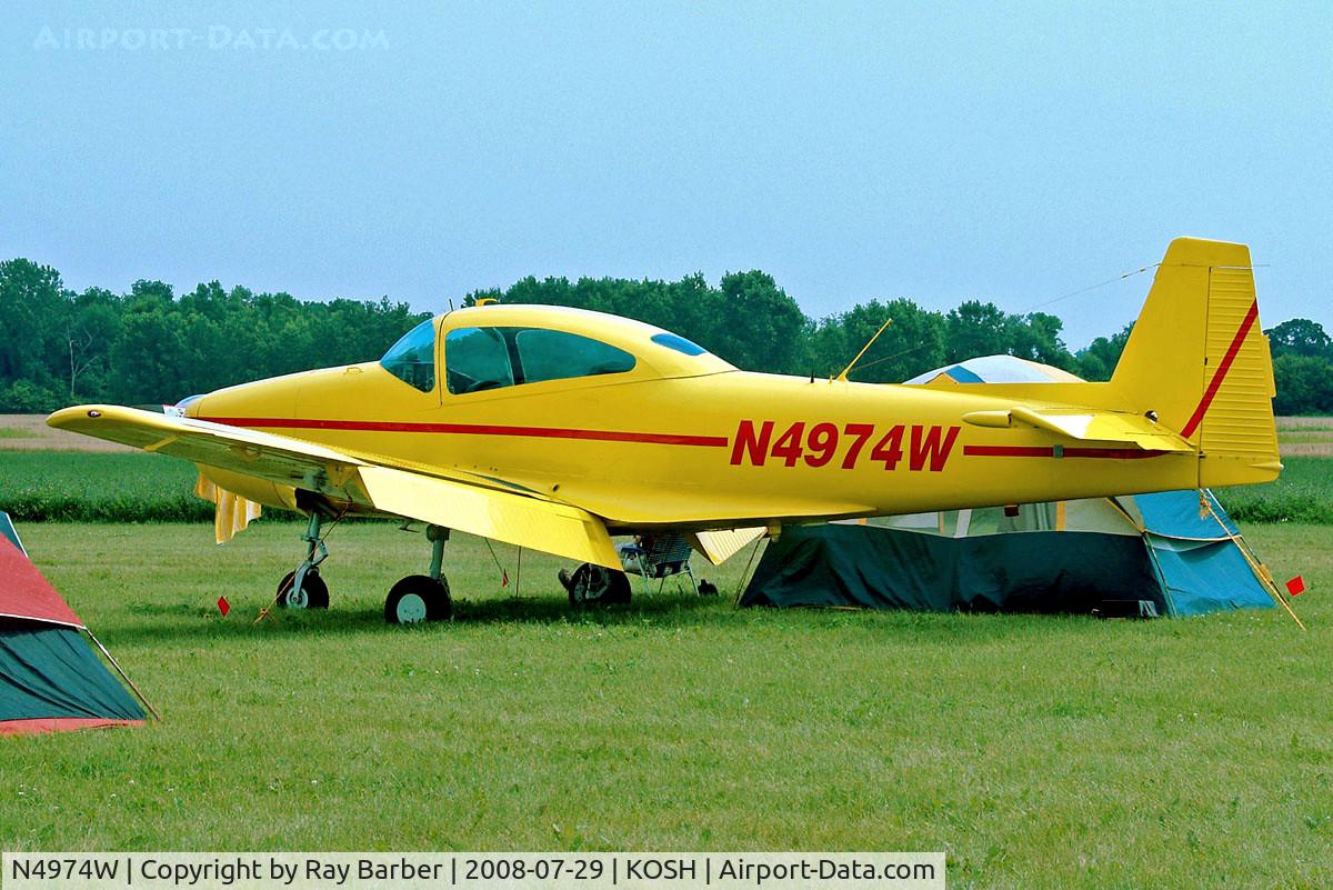N4974W, Ryan Navion C/N NAV-4-1322, North American Navion [NAV-4-1322] Oshkosh-Wittman Regional~N 29/07/2008
