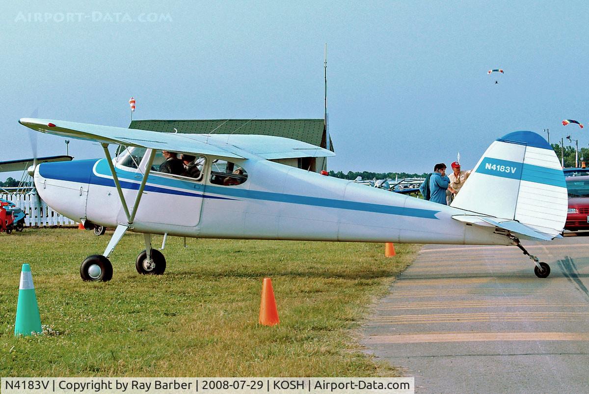 N4183V, 1948 Cessna 170 C/N 18516, Cessna 170 [18516] Oshkosh-Wittman Regional~N 29/07/2008