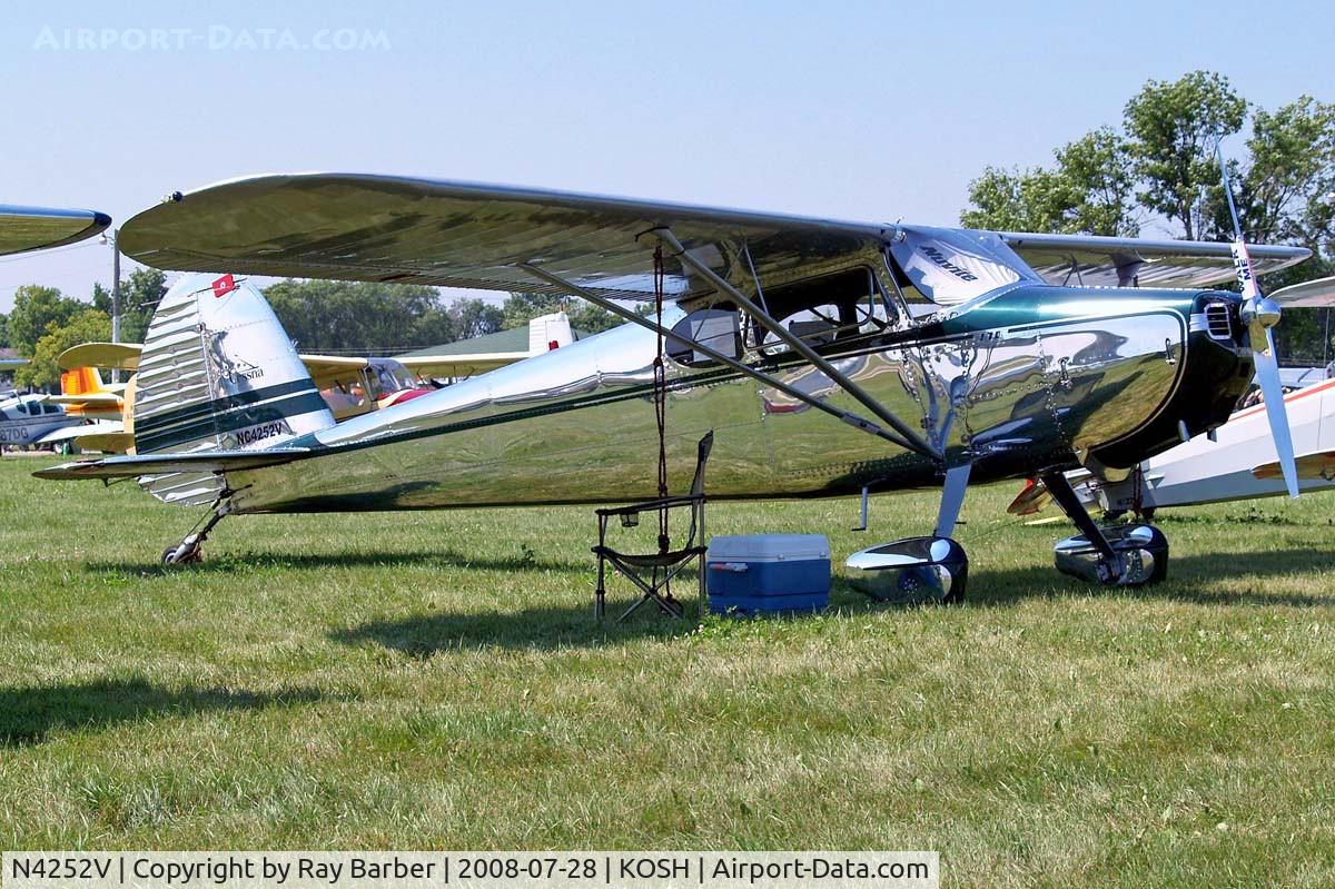 N4252V, 1948 Cessna 170 C/N 18608, N4252V   Cessna 170 [18608] Oshkosh-Wittman Regional~N 28/07/2008