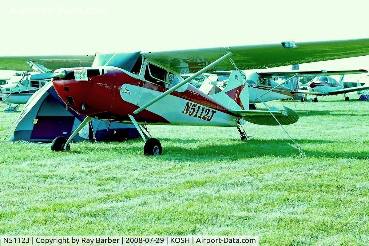 N5112J, 1952 Cessna 170B C/N 20356, Cessna 170B [20356] Oshkosh-Wittman Regional~N 29/07/2008