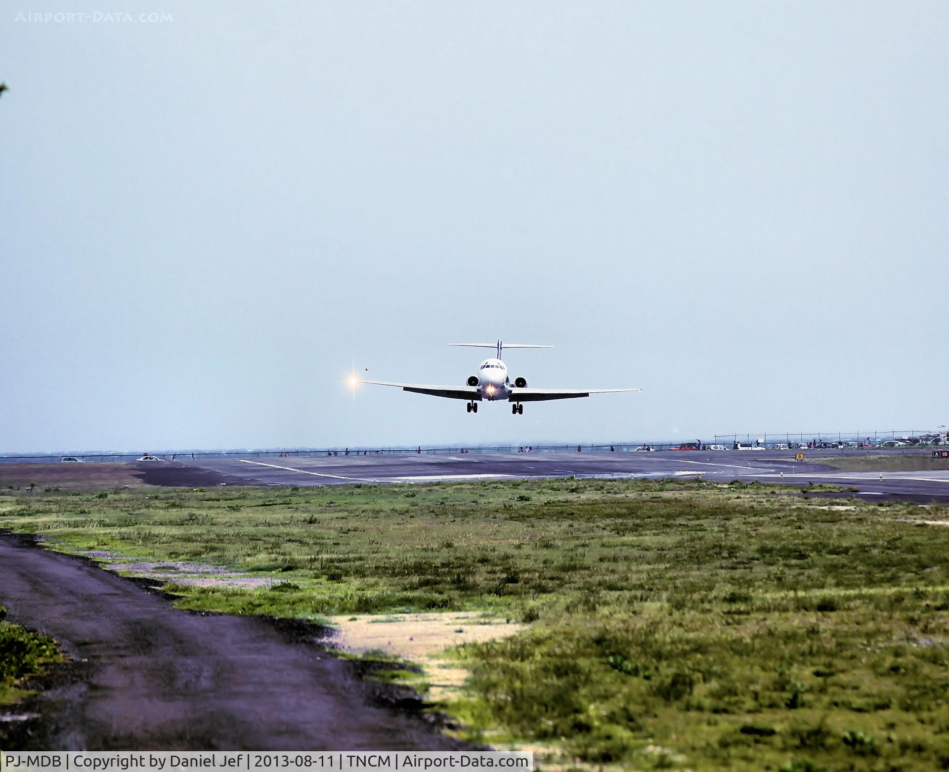 PJ-MDB, 1983 McDonnell Douglas MD-82 (DC-9-82) C/N 48021, PJ-MDB