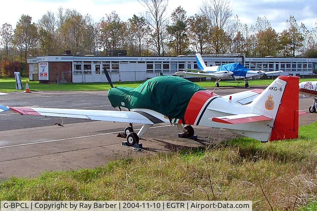 G-BPCL, 1977 Scottish Aviation Bulldog Series 120 Model 128 C/N BH120/393, Scottish Aviation Bulldog SA.120-128 [BH120/393] Elstree~G 10/11/2004