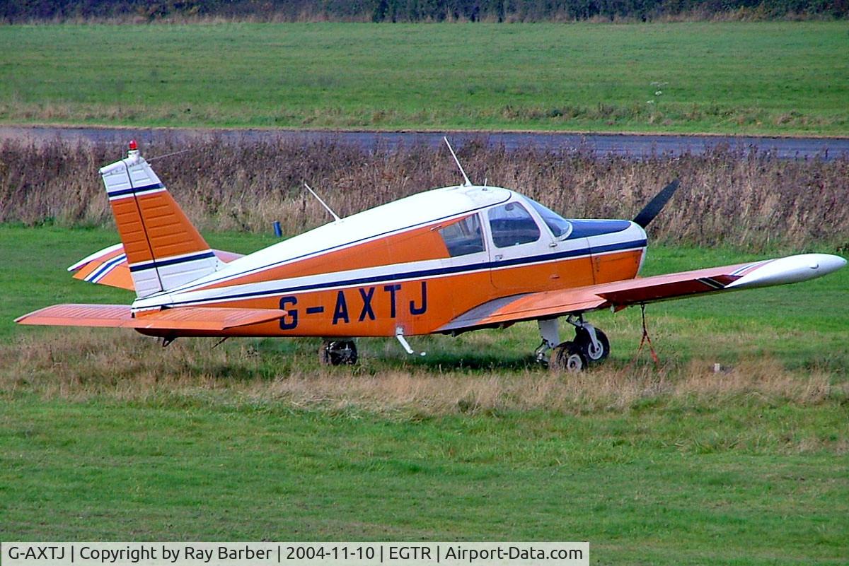 G-AXTJ, 1969 Piper PA-28-140 Cherokee B C/N 28-26241, Piper PA-28-140 Cherokee B [28-26241] Elstree~G 10/11/2004